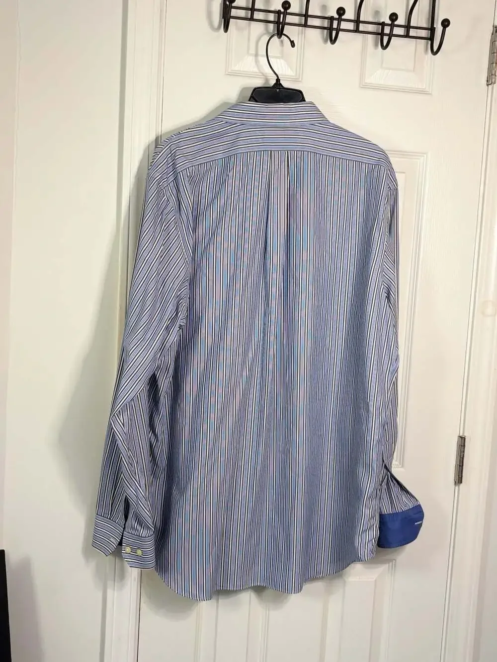 Banana Republic Non-Iron Classic Fit Striped Button-Down Shirt #1450